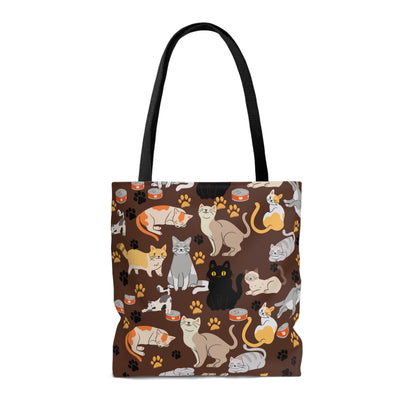 I Love Cats Tote Bag (AOP)