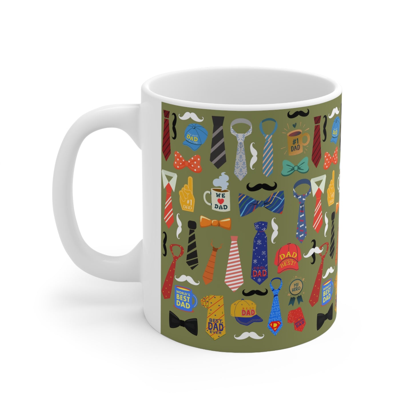 Tie Collaboration Ceramic Mug 11oz